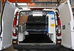 Van racking for painters and decorators