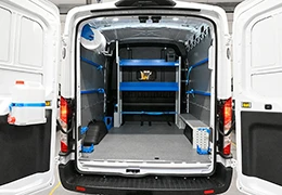 Vehicle racking for civil protection and emergency services