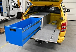 Racking for dropside trucks and pick-ups