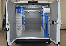 Van racking for plumbers