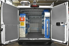 01_A complete racking system for a plumber in a Fiat Ducato