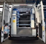01_A VW Crafter with racking for a refrigeration service