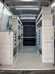 01_An aluminium racking system made from products in the new Syncro Alu line
