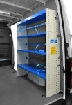 01_Open shelves equipped with cargo retaining straps