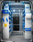 01_Racking and cargo bars in the painter and decorator’s Ford Transit