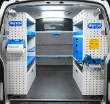 01_Syncro’s racking solution for the VW Transporter L1 H1 with two side doors