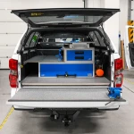 01_The 2019 MY Isuzu D-Max L1 with Syncro racking for a utility company