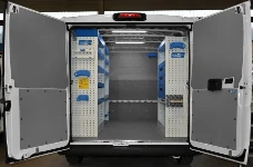 01_The Ducato with Syncro Ultra racking for an aerial and alarm system technician 