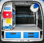 01_The Fiat Doblò L2 H2 with Syncro racking for installing gates