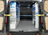 01_The Ford Custom with Syncro Ultra racking for an electrician