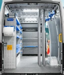 01_The Iveco Daily L3 H2 with cargo bars for a door and window service
