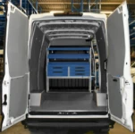 01_The Iveco Daily with Syncro System racking for servicing industrial machines
