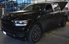 01_The “massive” Dodge Ram in the Syncro workshop