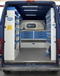 01_The old-model Fiat Ducato fitted with the latest racking from Syncro