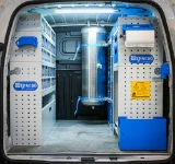 01_The Opel Combo L1 H1 (1) for servicing machinery, with Syncro racking on both sides