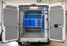 01_The plumber’s Citroen Jumper with racking on two walls