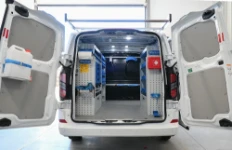 01_The plumber’s Ford Custom L1 H1 with custom racking from Syncro