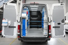 01_The plumber’s VW Crafter with Syncro racking