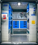 01_The Syncro racking for a car repair service in a Fiat Ducato L2 H2