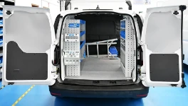 01_The VW Caddy L2 with Syncro racking for an electrician