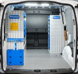 01_The VW Caddy with racking for servicing construction equipment