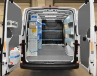 01_The VW Crafter with Syncro System racking for a building firm