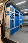 02a_Drawers, shelves, a locker and a full-length top tray on the left of the Sprinter