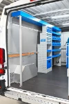02a_Limited racking and a full-length top tray on the left of the Ducato