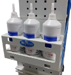 02_Bottle racks complete with bottles, for installation in vans