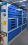 02_Enclosed shelves in the Ducato’s racking system