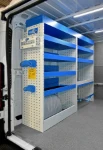 02_Racking and accessories on the left of the Fiat Ducato