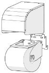 02_Roll holder frame with rain cover