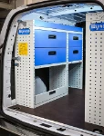 02_Syncro shelving and drawers on the left of the Proace City