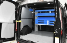 02_Syncro’s floor and wall liners in the Ford Custom