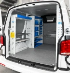 02_The compartment with Syncroblock bars on the left of the Transporter