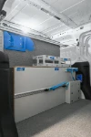 02_The Courier for building interior maintenance, with its load space divided into two areas