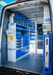 02_The drawers, pull-out case trays, plastic bins and transparent containers on the left of the Sprinter