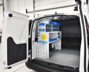 02_The left of the Caddy showing the case compartment, transparent containers and retaining accessories