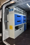 02_The left of the Scudo with metal drawers and transparent plastic containers by Syncro