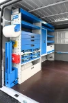 02_The locker, drawers, shelves and vice bench on the left of the Ducato