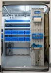 03_A van racking system constructed mainly from aluminium but including steel and plastic components