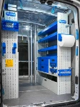 03_Drawers, case trays and shelves in the Transit for building finishing