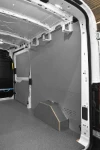03_Syncro bodywork liners and movable and adjustable hooks in the Transit