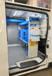 03_Syncro drawers, shelves and cleaning accessories on the bulkhead