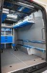 03_The lashing systems and top tray on the right of the Sprinter
