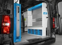 03_The racking compartment with the rail for securing cargo in the Fiat Scudo