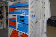 03_The right of the van prepared for the 2023 crash test