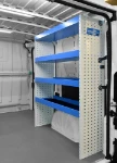 03_The right of the van, showing the shelves with non-slip mats