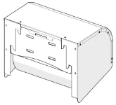 03_The roll holder frame seen from the rear