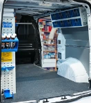 03_The wall-mounted cabinet of transparent containers in the Transporter